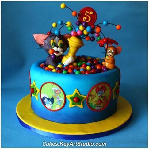 tom and jerry birthday cakes