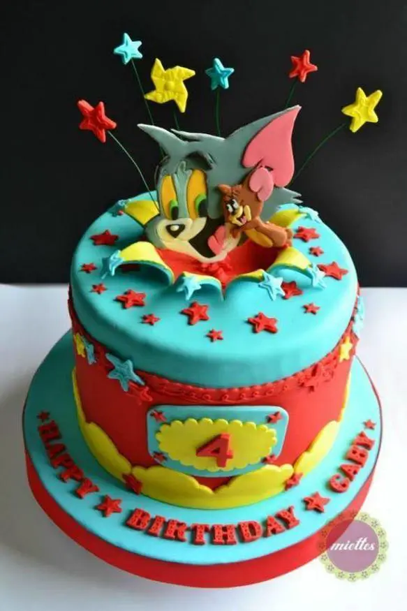 tom and jerry birthday cakes