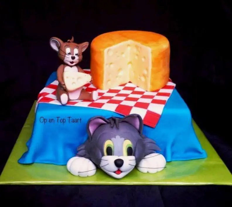 tom and jerry birthday cakes