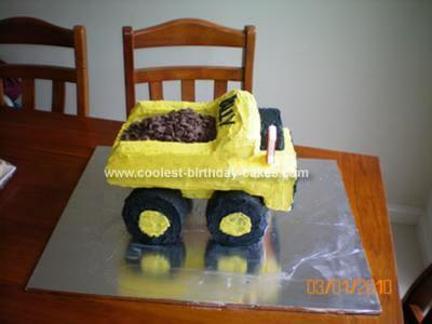 tonka truck birthday cakes