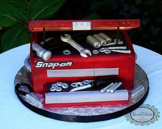 toolbox birthday cake