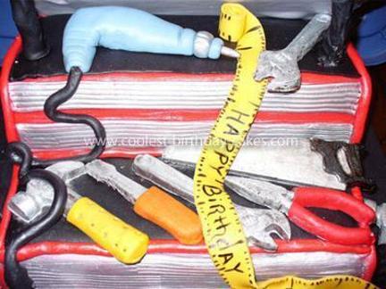 toolbox birthday cake