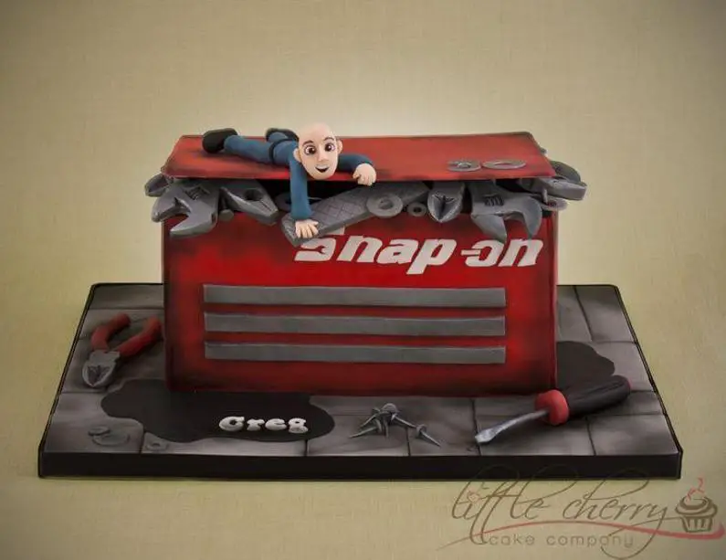 toolbox birthday cake